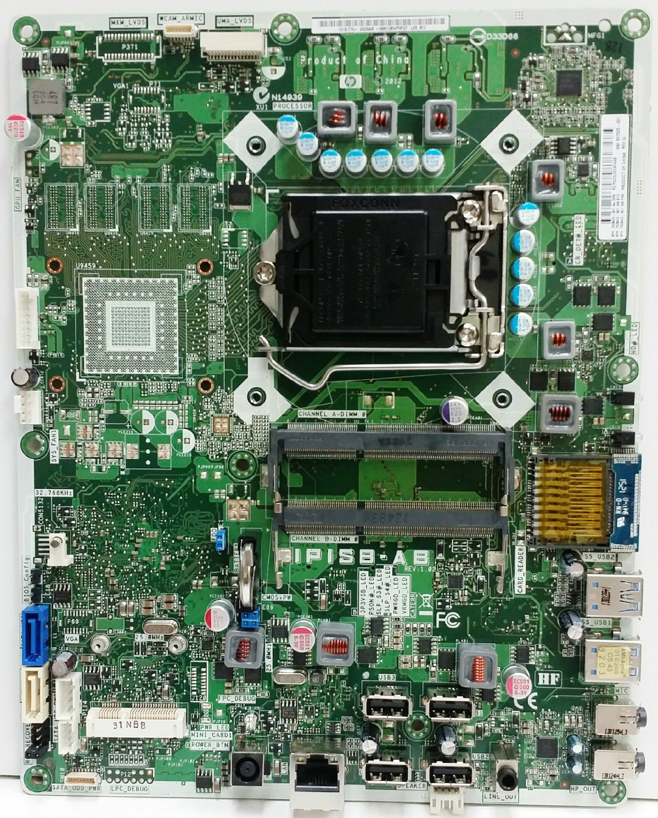 HP Pavilion 20 AII In One 3520 Motherboard Hauptplatine 703643-001 IPISB-AB